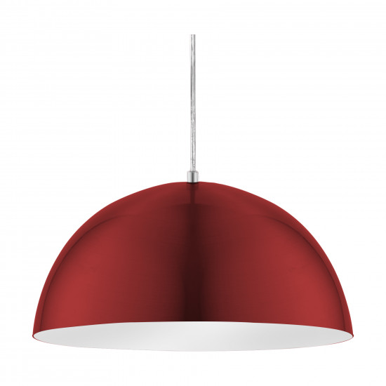 Pendente Tóquio Vermelho Pequeno Luminária de Teto Alumínio Pendente Tóquio Vermelho Pequeno Luminária de Teto Alumínio