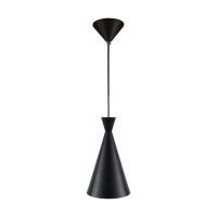 Luminária de teto pendente Trio Dixon Preto Alumínio Luminária de teto pendente Trio Dixon Preto Alumínio