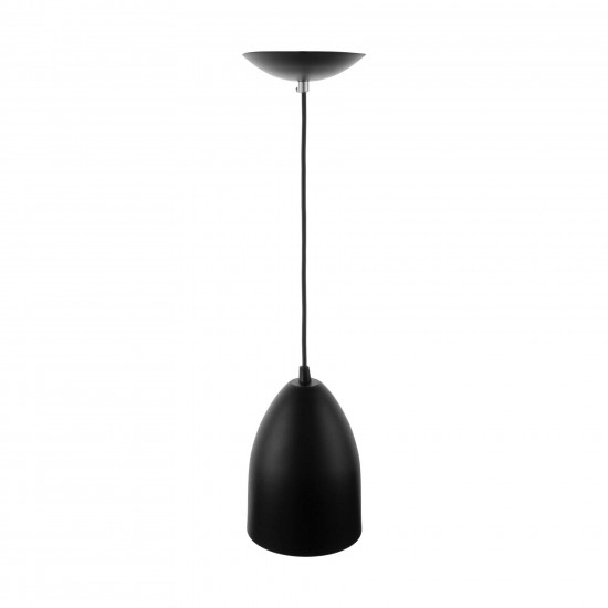 Pendente Veneza Preto linha Alumínio Pendente Veneza Preto linha Alumínio