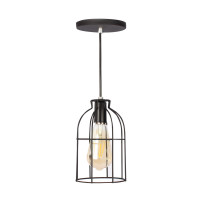 Luminária de teto pendente Atenas linha Aramado - com Lâmpada filamento de brinde Luminária de teto pendente Atenas linha Aramado - com Lâmpada filamento de brinde