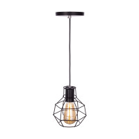 Luminária de teto pendente Ohio linha Aramado - com Lâmpada filamento de brinde Luminária de teto pendente Ohio linha Aramado - com Lâmpada filamento de brinde