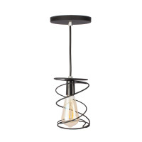 Luminária de teto pendente Salem Linha Aramado - com Lâmpada filamento de brinde Luminária de teto pendente Salem Linha Aramado - com Lâmpada filamento de brinde