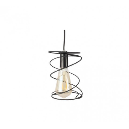 Luminária de teto pendente Salem Linha Aramado - com Lâmpada filamento de brinde Luminária de teto pendente Salem Linha Aramado - com Lâmpada filamento de brinde