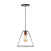 Luminária de teto Pendente Geométrico Triangular Aramado Luminária de teto Pendente Geométrico Triangular Aramado