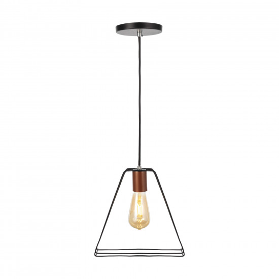 Luminária de teto Pendente Geométrico Triangular Aramado Luminária de teto Pendente Geométrico Triangular Aramado