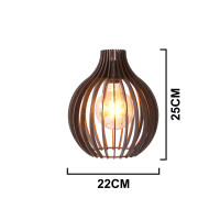 Luminária de teto pendente Alagoas linha Madeira Luminária de teto pendente Alagoas linha Madeira