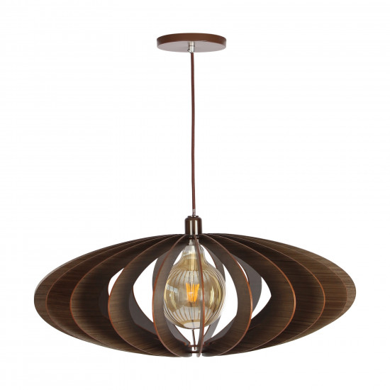 Luminária de teto pendente Aracaju linha Madeira Luminária de teto pendente Aracaju linha Madeira
