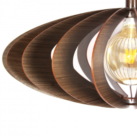 Luminária de teto pendente Aracaju linha Madeira Luminária de teto pendente Aracaju linha Madeira