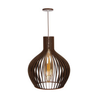 Luminária de teto pendente Bahia linha Madeira Luminária de teto pendente Bahia linha Madeira