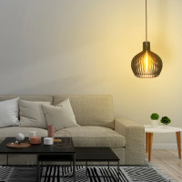 Luminária de teto pendente Bahia linha Madeira Luminária de teto pendente Bahia linha Madeira