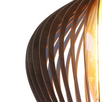 Luminária de teto pendente Bahia linha Madeira Luminária de teto pendente Bahia linha Madeira