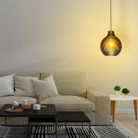 Luminária de teto pendente Fortaleza linha Madeira Luminária de teto pendente Fortaleza linha Madeira