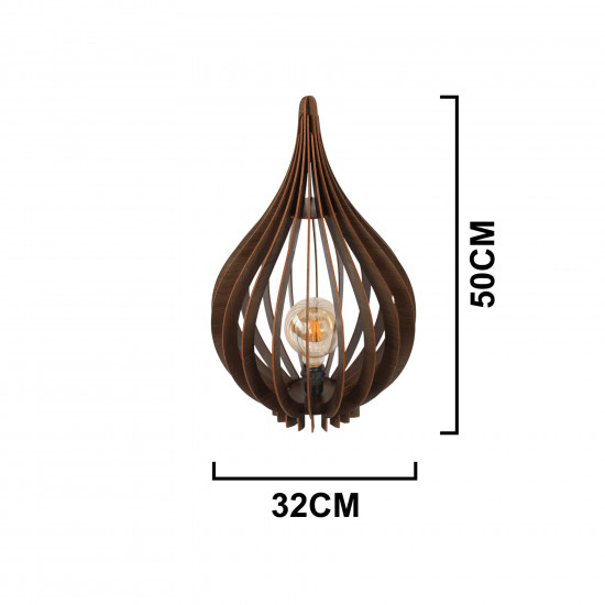 Abajur Goiás linha Madeira Abajur Goiás linha Madeira