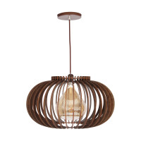 Luminária de teto pendente Maranhão linha Madeira Luminária de teto pendente Maranhão linha Madeira