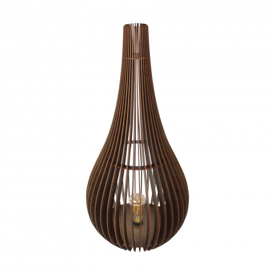 Luminária De Chão Pará linha Madeira Luminária De Chão Pará linha Madeira