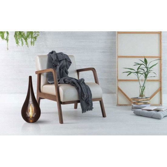 Luminária De Chão Pará linha Madeira Luminária De Chão Pará linha Madeira
