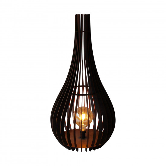 Luminária De Chão Pará linha Madeira Luminária De Chão Pará linha Madeira