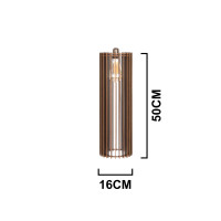 Luminária de teto pendente Pernambuco linha Madeira Luminária de teto pendente Pernambuco linha Madeira