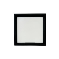 PLAFON RECUADO SOBREPOR 24W PRETO 6500K BRANCO FRIO PLAFON RECUADO SOBREPOR 24W PRETO 6500K BRANCO FRIO