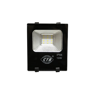 REFLETOR HOLOFOTE LED CTB MODELO E 10W  BRANCO FRIO 6500K