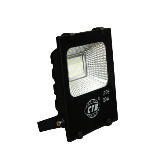 REFLETOR HOLOFOTE LED CTB MODELO E 20W BRANCO QUENTE 3000K REFLETOR HOLOFOTE LED CTB MODELO E 20W BRANCO QUENTE 3000K