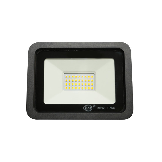 REFLETOR HOLOFOTE LED CTB MODELO F 30W BRANCO FRIO 6500K REFLETOR HOLOFOTE LED CTB MODELO F 30W BRANCO FRIO 6500K
