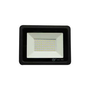 REFLETOR HOLOFOTE LED CTB MODELO F 50W  BRANCO FRIO 6500K
