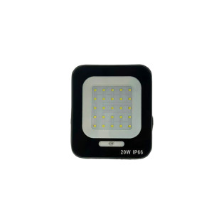 REFLETOR PROFISSIONAL 20W BRANCO FRIO 6500K - 5  ANOS GARANTIA 