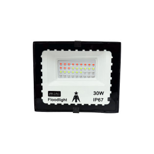 REFLETOR RGB 30W COM MEMORIA 