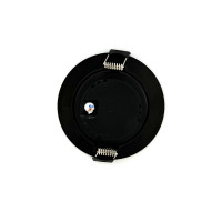 SPOT LED PRETO REDONDO EMBUTIR 7W BRANCO FRIO 6500K SPOT LED PRETO REDONDO EMBUTIR 7W BRANCO FRIO 6500K