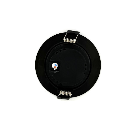 SPOT LED PRETO REDONDO EMBUTIR 7W BRANCO FRIO 6500K SPOT LED PRETO REDONDO EMBUTIR 7W BRANCO FRIO 6500K