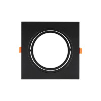 SPOT EMBUTIR FACE PLANA QUADRADO PRETO AR70 SPOT EMBUTIR FACE PLANA QUADRADO PRETO AR70