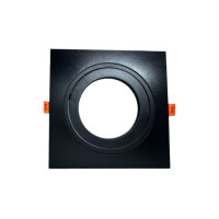SPOT EMBUTIR FACE PLANA QUADRADO PRETO AR70 SPOT EMBUTIR FACE PLANA QUADRADO PRETO AR70
