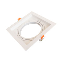 SPOT RECUADO AR111 QUADRADO BRANCO SPOT RECUADO AR111 QUADRADO BRANCO