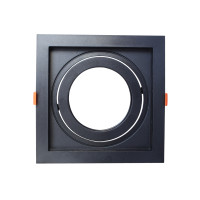 SPOT RECUADO MR16 QUADRADO PRETO SPOT RECUADO MR16 QUADRADO PRETO