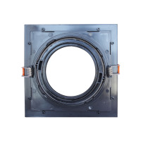 SPOT RECUADO MR16 QUADRADO PRETO SPOT RECUADO MR16 QUADRADO PRETO
