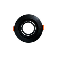 SPOT RECUADO MR16 REDONDO PRETO SPOT RECUADO MR16 REDONDO PRETO
