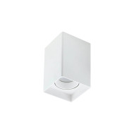 SPOT DE SOBREPOR QUADRADO BRANCO PARA LAMPADA MR16