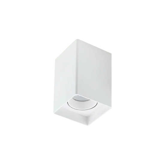 SPOT DE SOBREPOR QUADRADO BRANCO PARA LAMPADA MR16 SPOT DE SOBREPOR QUADRADO BRANCO PARA LAMPADA MR16
