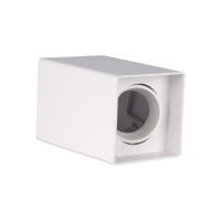 SPOT DE SOBREPOR QUADRADO BRANCO PARA LAMPADA MR16 SPOT DE SOBREPOR QUADRADO BRANCO PARA LAMPADA MR16