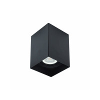 SPOT DE SOBREPOR QUADRADO PRETO PARA LAMPADA MR16 SPOT DE SOBREPOR QUADRADO PRETO PARA LAMPADA MR16