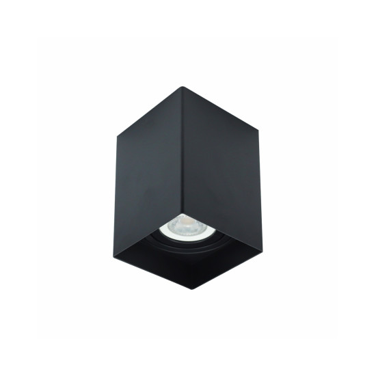 SPOT DE SOBREPOR QUADRADO PRETO PARA LAMPADA MR16 SPOT DE SOBREPOR QUADRADO PRETO PARA LAMPADA MR16