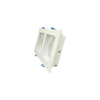 SPOT RECUADO DUPLO QUADRADO 10W BRANCO - BRANCO FRIO 6500K SPOT RECUADO DUPLO QUADRADO 10W BRANCO - BRANCO FRIO 6500K