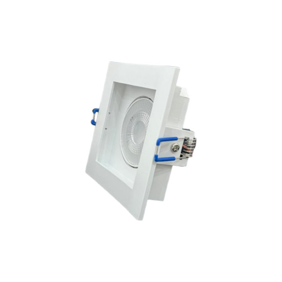SPOT RECUADO QUADRADO 5W BRANCO - BRANCO FRIO 6500K SPOT RECUADO QUADRADO 5W BRANCO - BRANCO FRIO 6500K