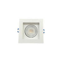 SPOT RECUADO QUADRADO 5W BRANCO - BRANCO FRIO 6500K SPOT RECUADO QUADRADO 5W BRANCO - BRANCO FRIO 6500K