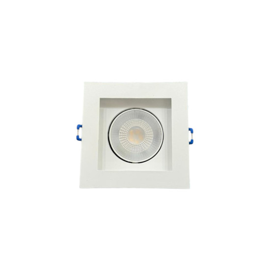 SPOT RECUADO QUADRADO 5W BRANCO - BRANCO FRIO 6500K SPOT RECUADO QUADRADO 5W BRANCO - BRANCO FRIO 6500K