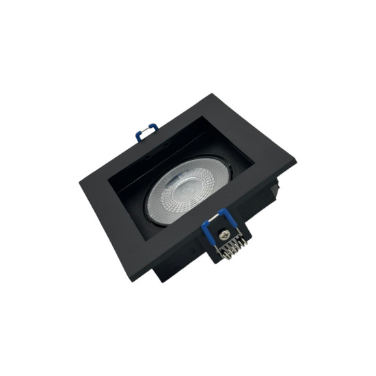 SPOT RECUADO TRIPLO QUADRADO 15W BRANCO - BRANCO FRIO 6500K SPOT RECUADO TRIPLO QUADRADO 15W BRANCO - BRANCO FRIO 6500K