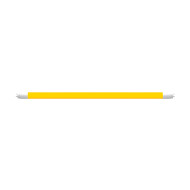 LAMPADA TUBULAR AMARELA LED 18W 1.20MT
