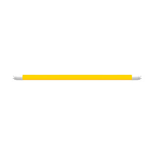LAMPADA TUBULAR AMARELA LED 18W 1.20MT