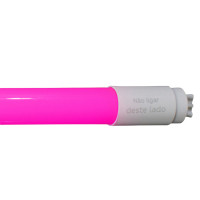 LAMPADA TUBULAR ROSA LED 9W 0.60CM LAMPADA TUBULAR ROSA LED 9W 0.60CM